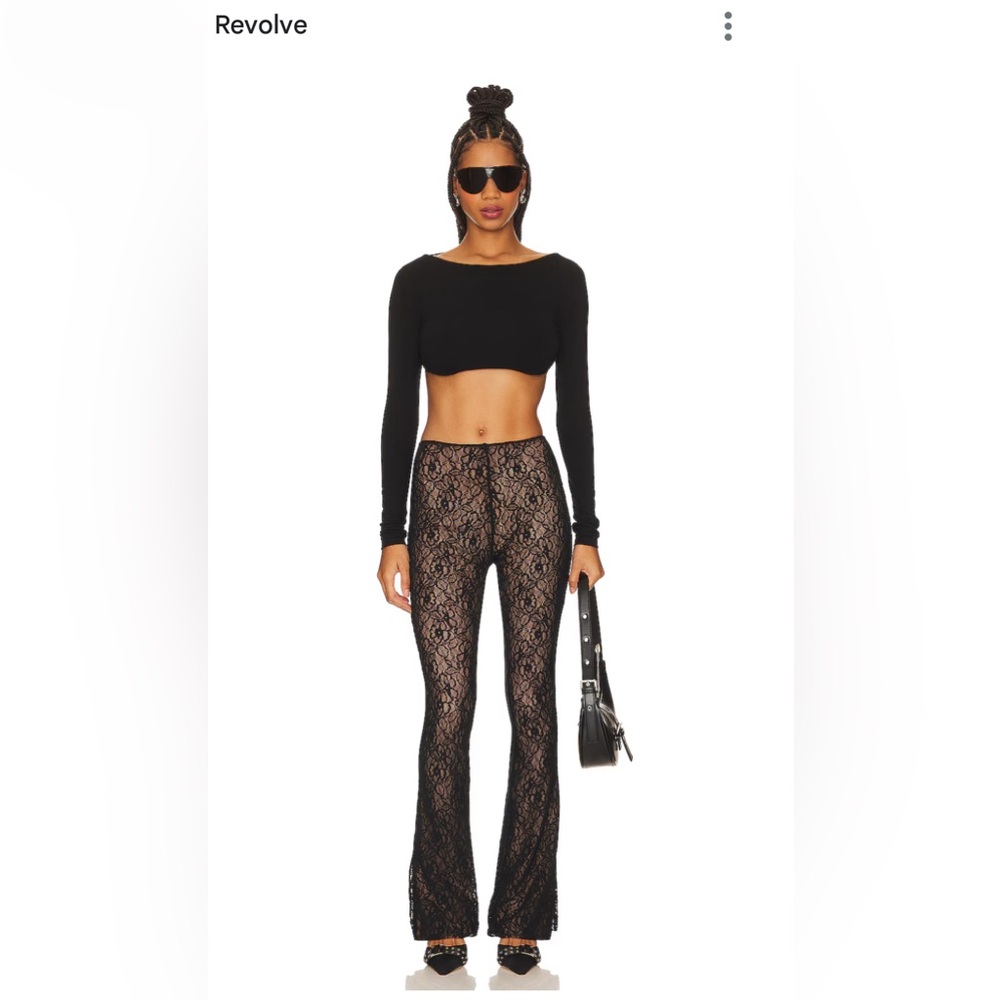 🖤Gorgeous LOBA Carmen Pants in Black Lace- Size Small - Picture 2 of 5